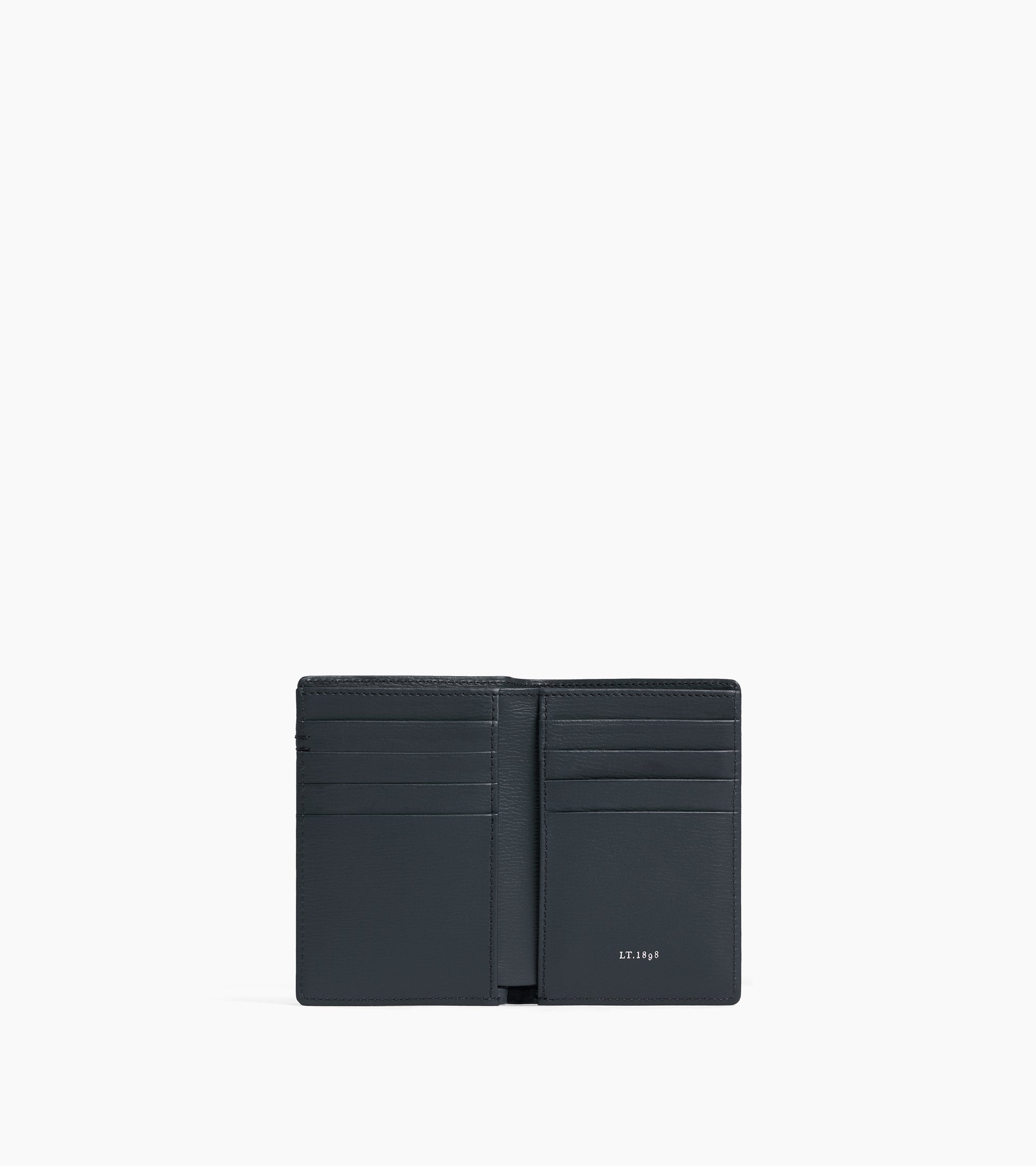 Le Tanneur Lucien petit porte-cartes cuir Twilight Blue