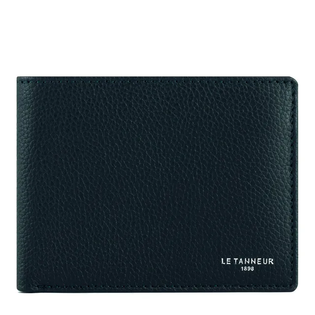 Le Tanneur Charles portefeuille cuir 2 volets 6 cartes