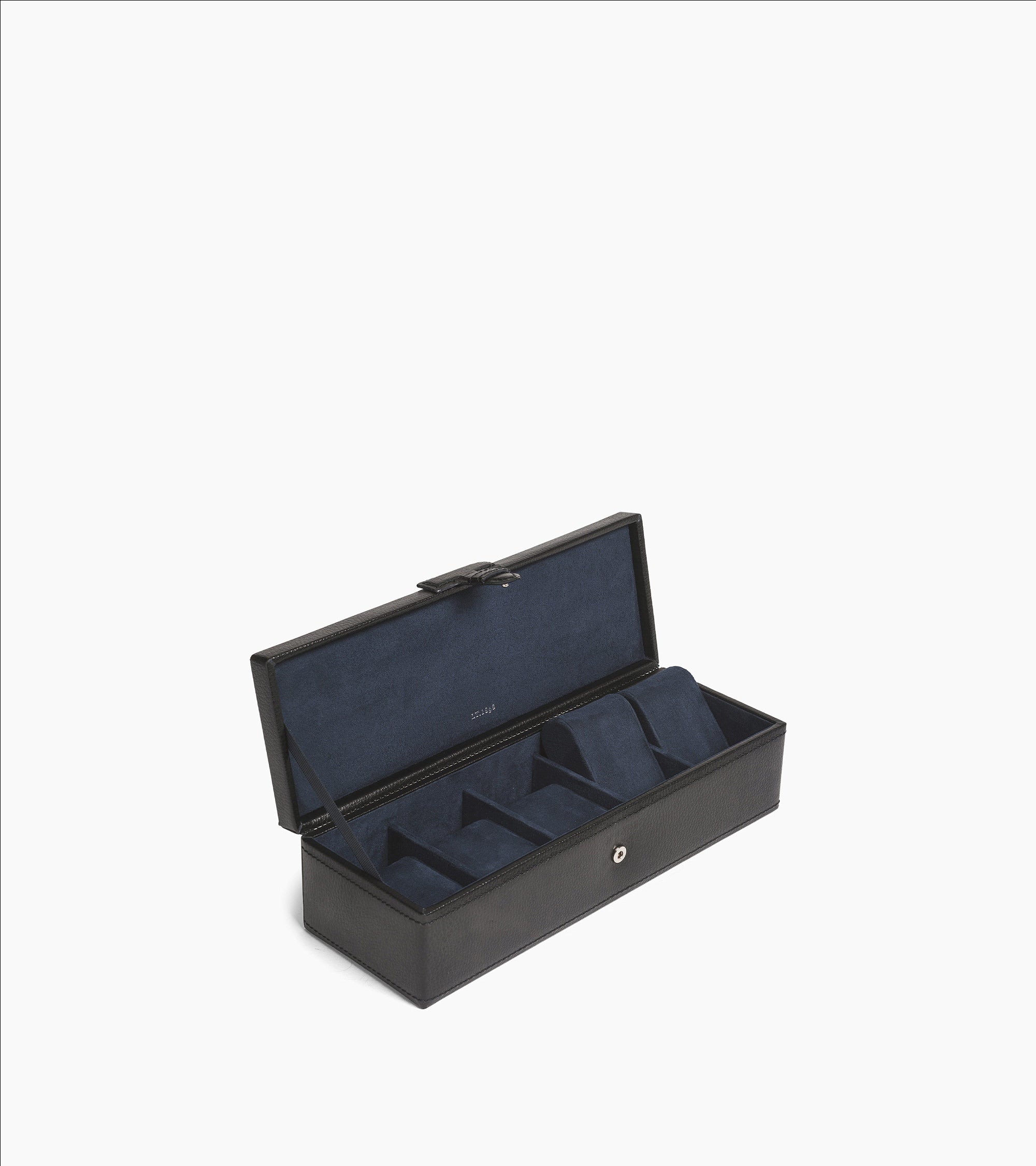 Le Tanneur coffret 5 montres cuir recyclé noir