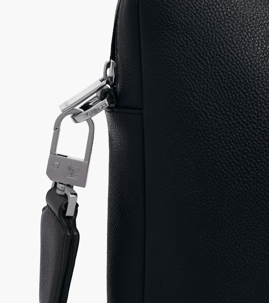 Le Tanneur Marceau porte-documents 17" sac ordinateur noir cuir