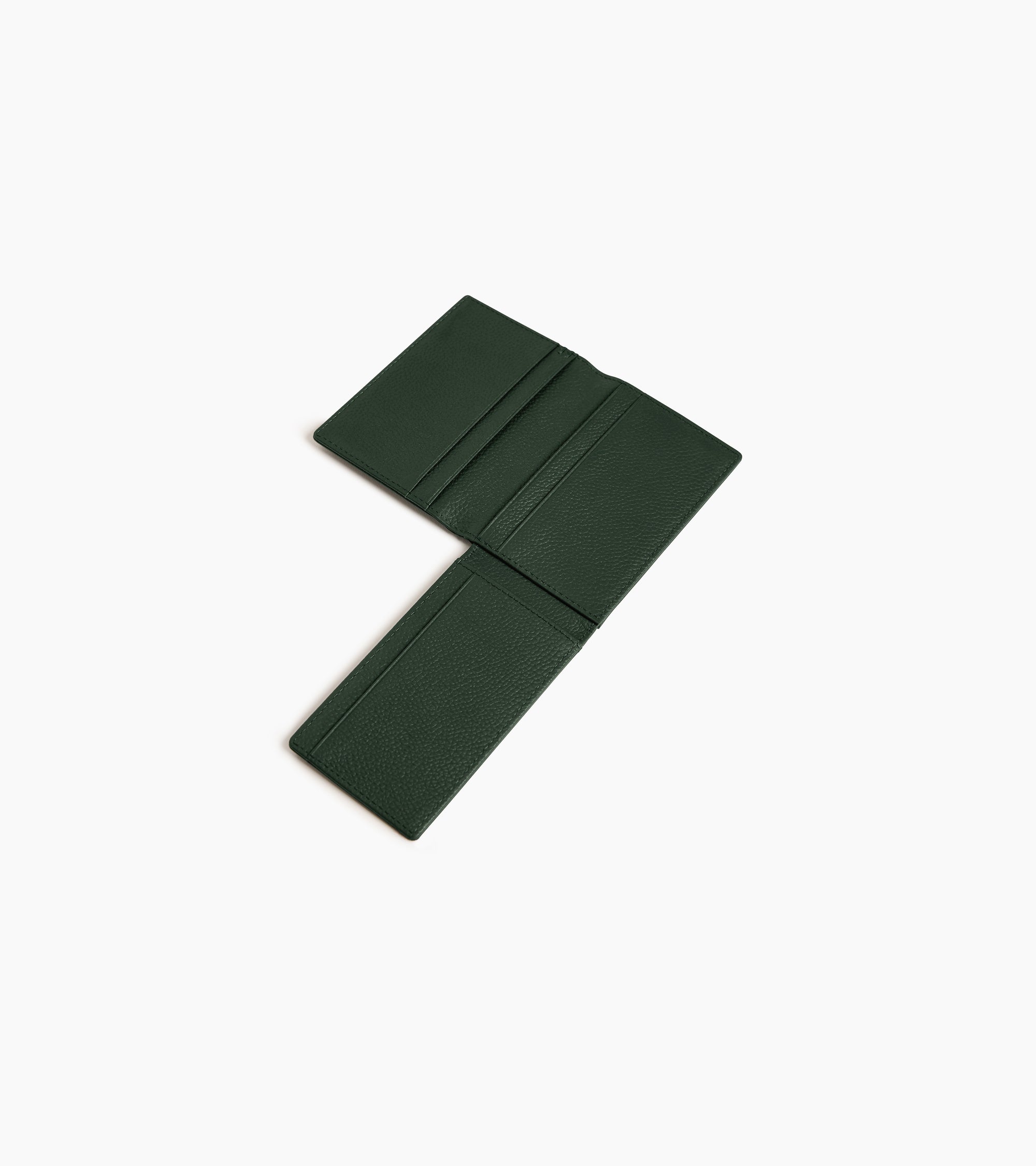 Le Tanneur Lucien porte-cartes cuir Green Malachite
