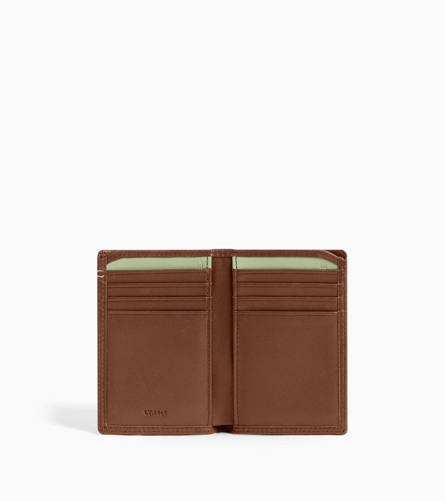 Le Tanneur Martin porte-cartes cuir vertical anti-RFID