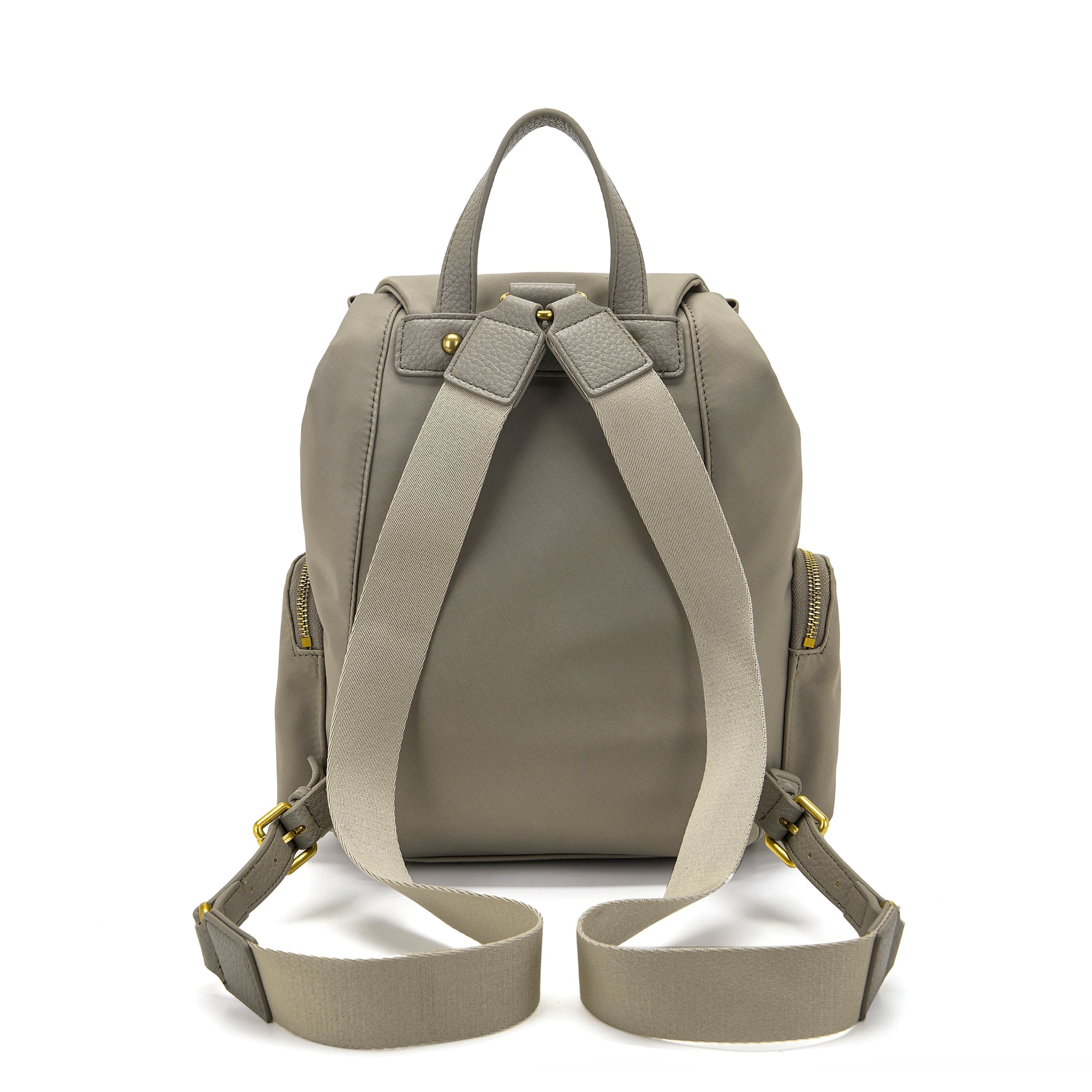 La Carrie Dark Wave sac à dos taupe 27x12x31cm