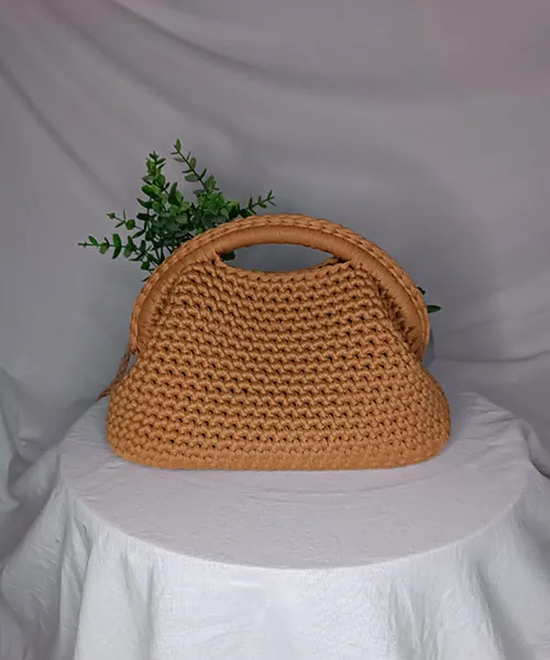 Takiri Sacs à main Mona TK1147 sac caramel recyclé