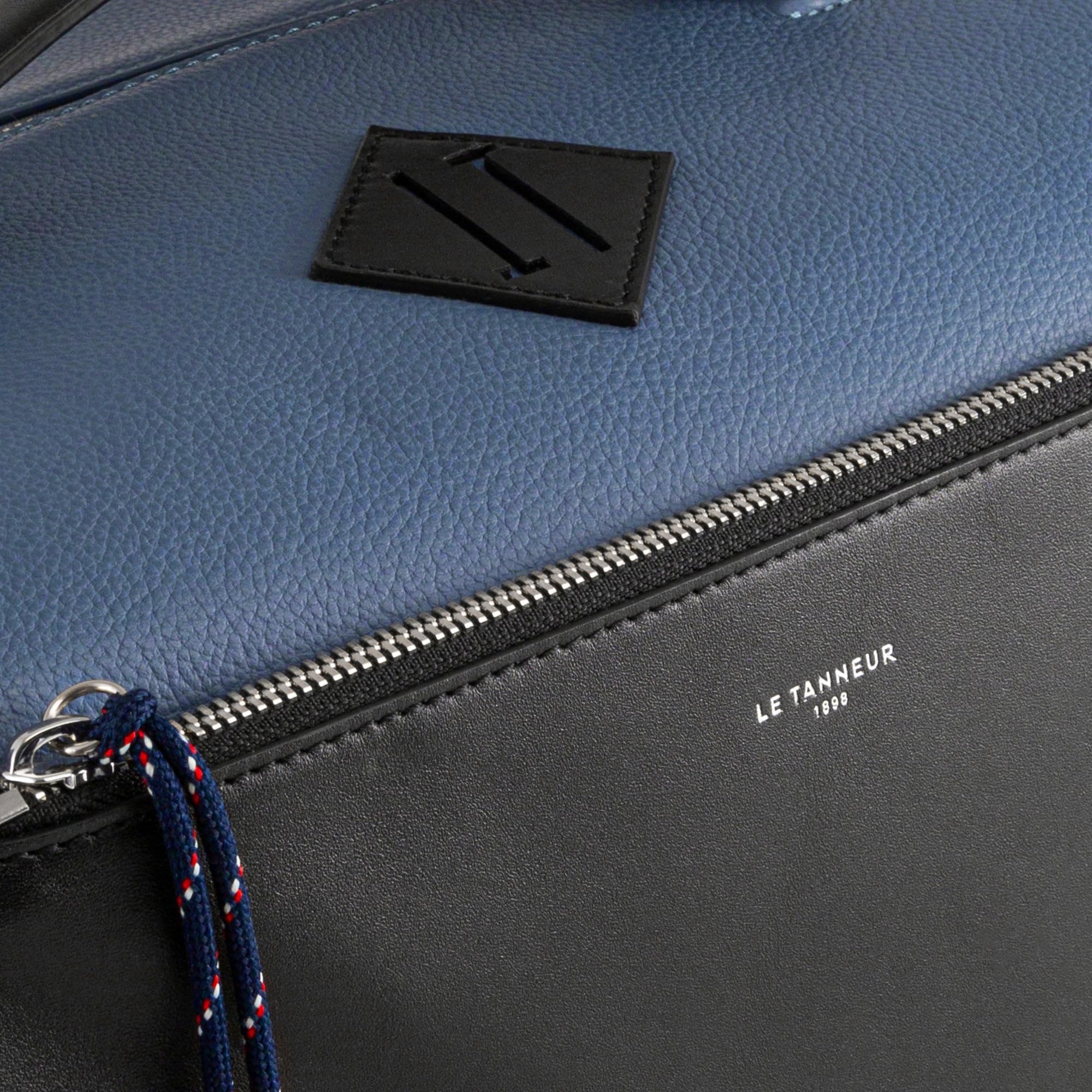 Le Tanneur Nathan sac de voyage 48h cuir grainé 46 cm