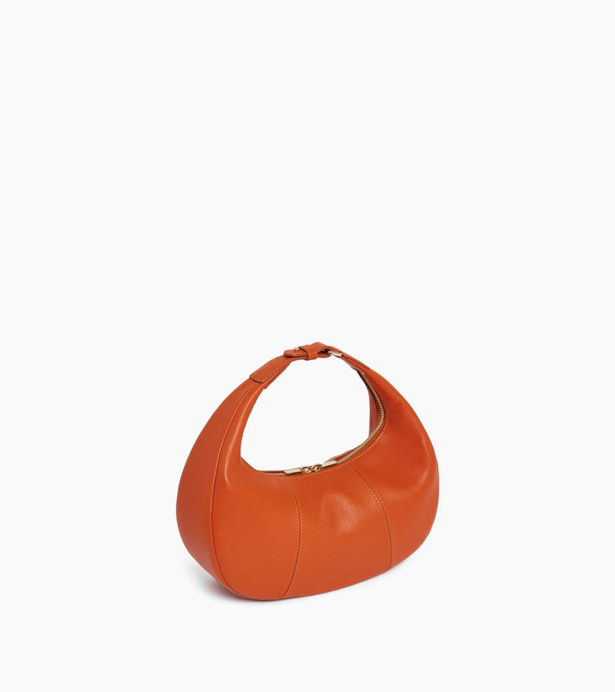 Le Tanneur Juliette sac hobo cuir grainé petit