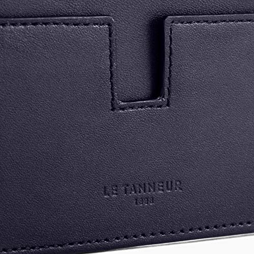 Le Tanneur Albert porte-cartes cuir lisse anti-RFID
