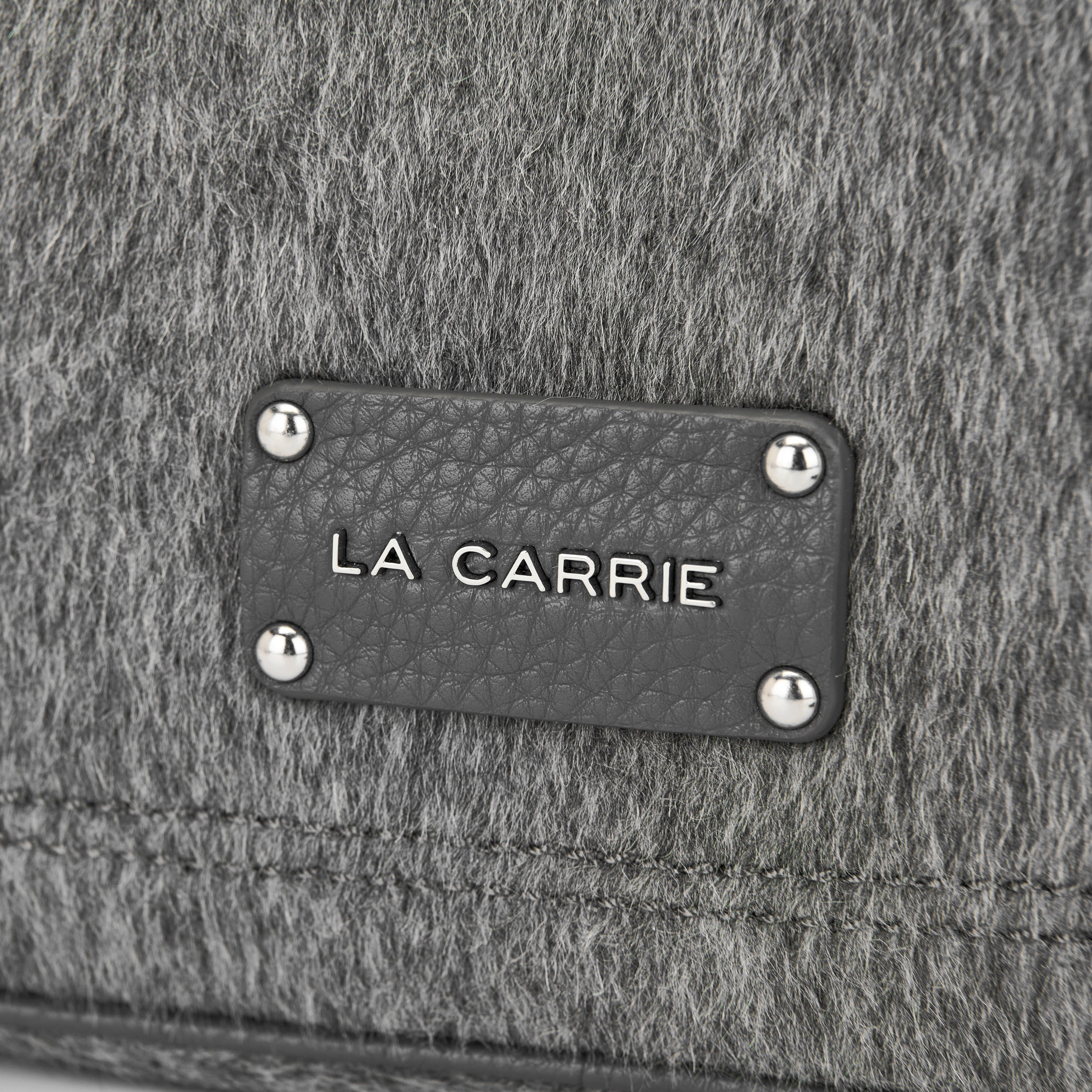 La Carrie Bag Sarner sac épaule gris 23x10x16cm