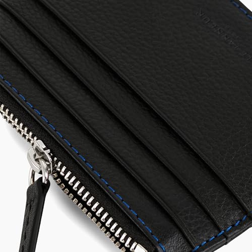 Le Tanneur Charles Porte Cartes Cuir Bleu Foncé Anti-RFID