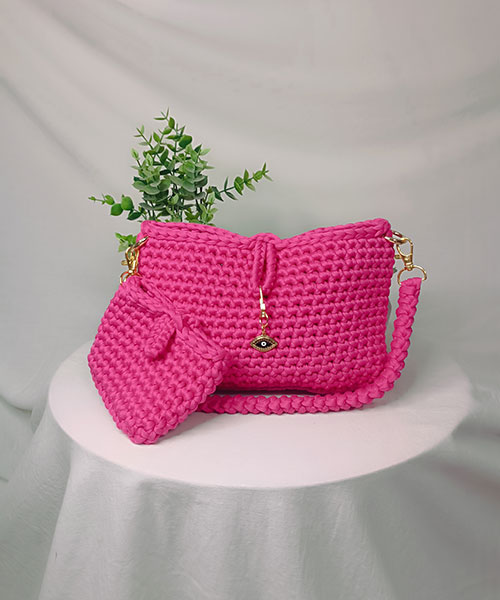 Takiri Lady TK1081 sac à main rose chaîne