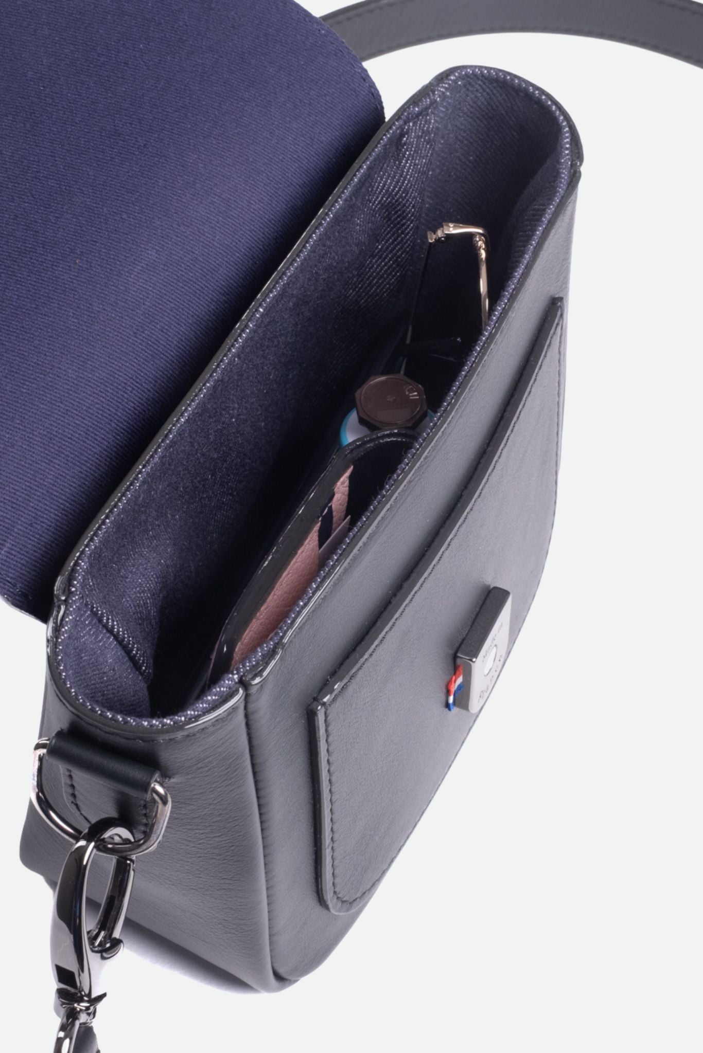Nodie's Mini sacs bandoulière Isée mini sac noir veau recyclé