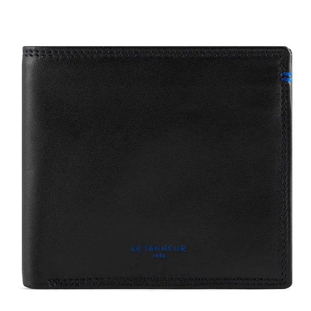 Le Tanneur Martin porte-cartes cuir lisse homme 11 cm