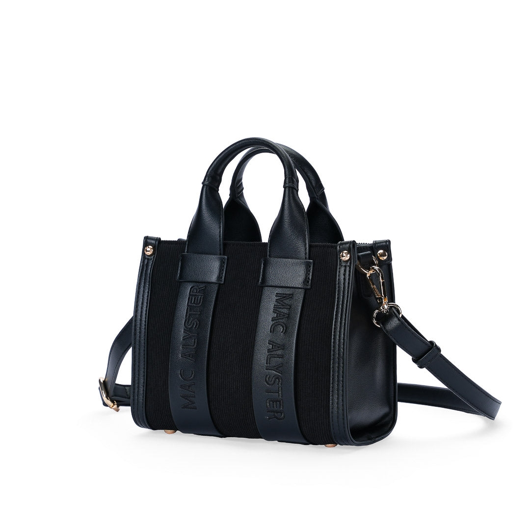 Mac Alyster Clover mini sac à main bordeaux clover