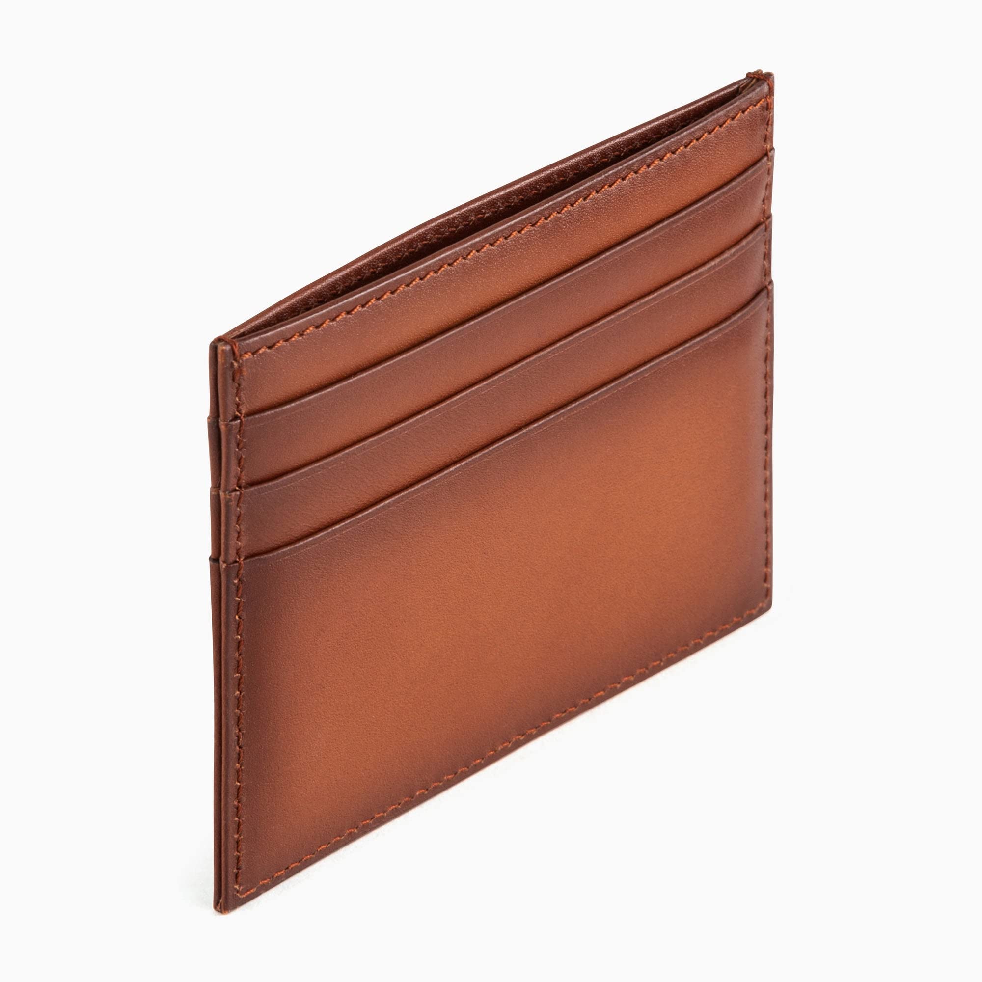 Le Tanneur Albert porte-cartes cuir 3 cartes compact