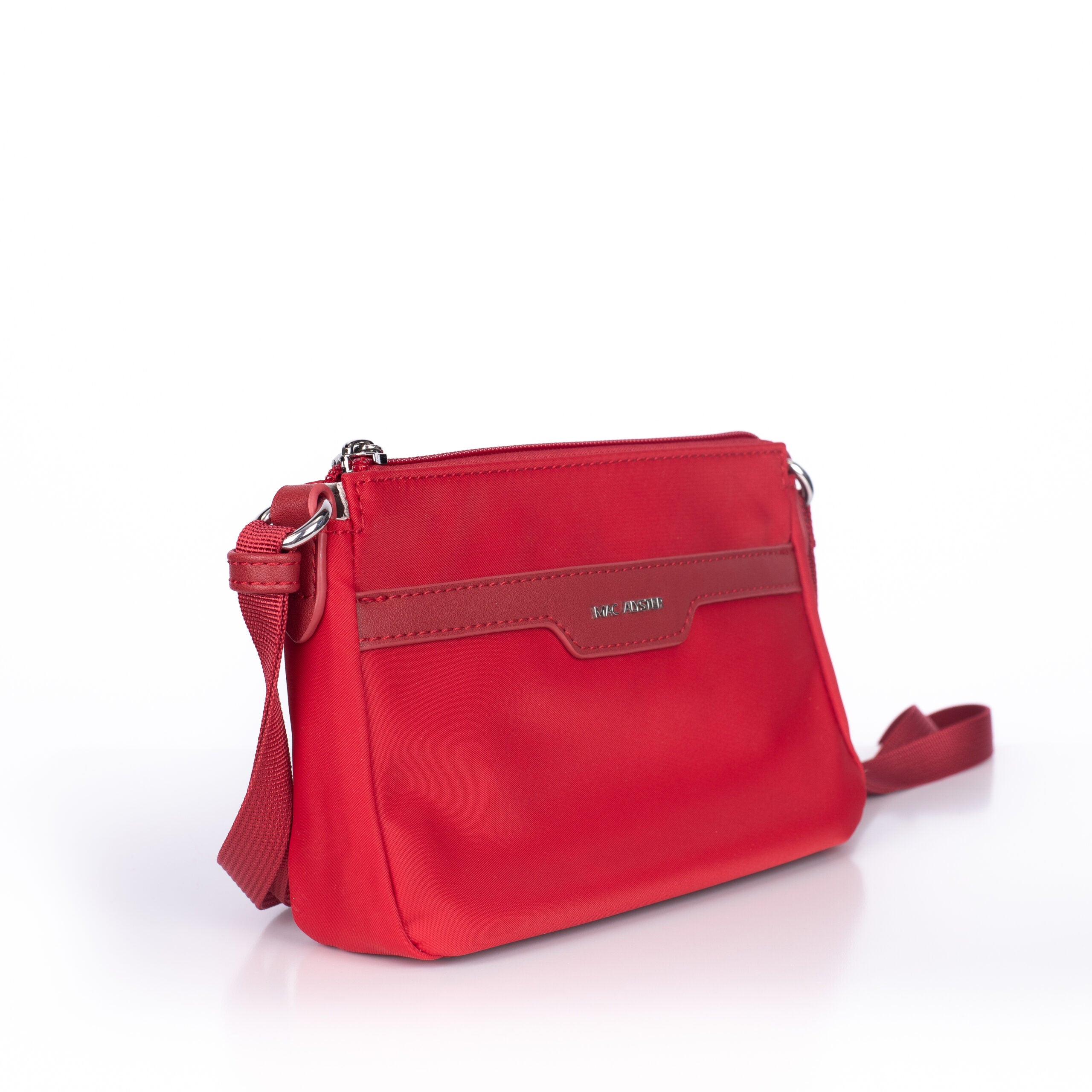 Mac Alyster Studio pochette bandoulière Rouge nylon 27 cm