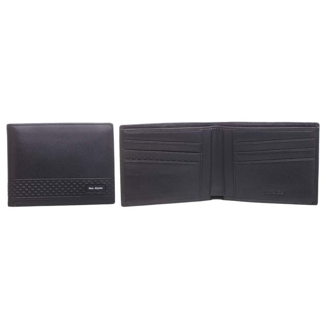 MAC ALYSTER Westside portefeuille italien noir