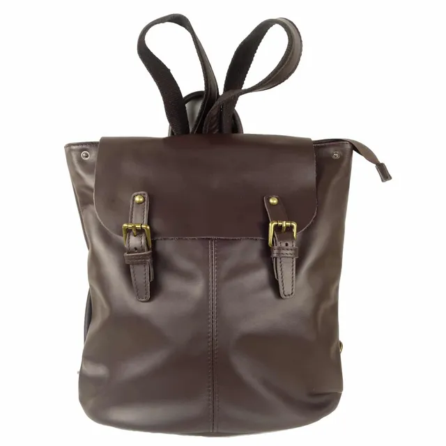 Collection Esprit Cuir Summer sac à dos cuir brun femme
