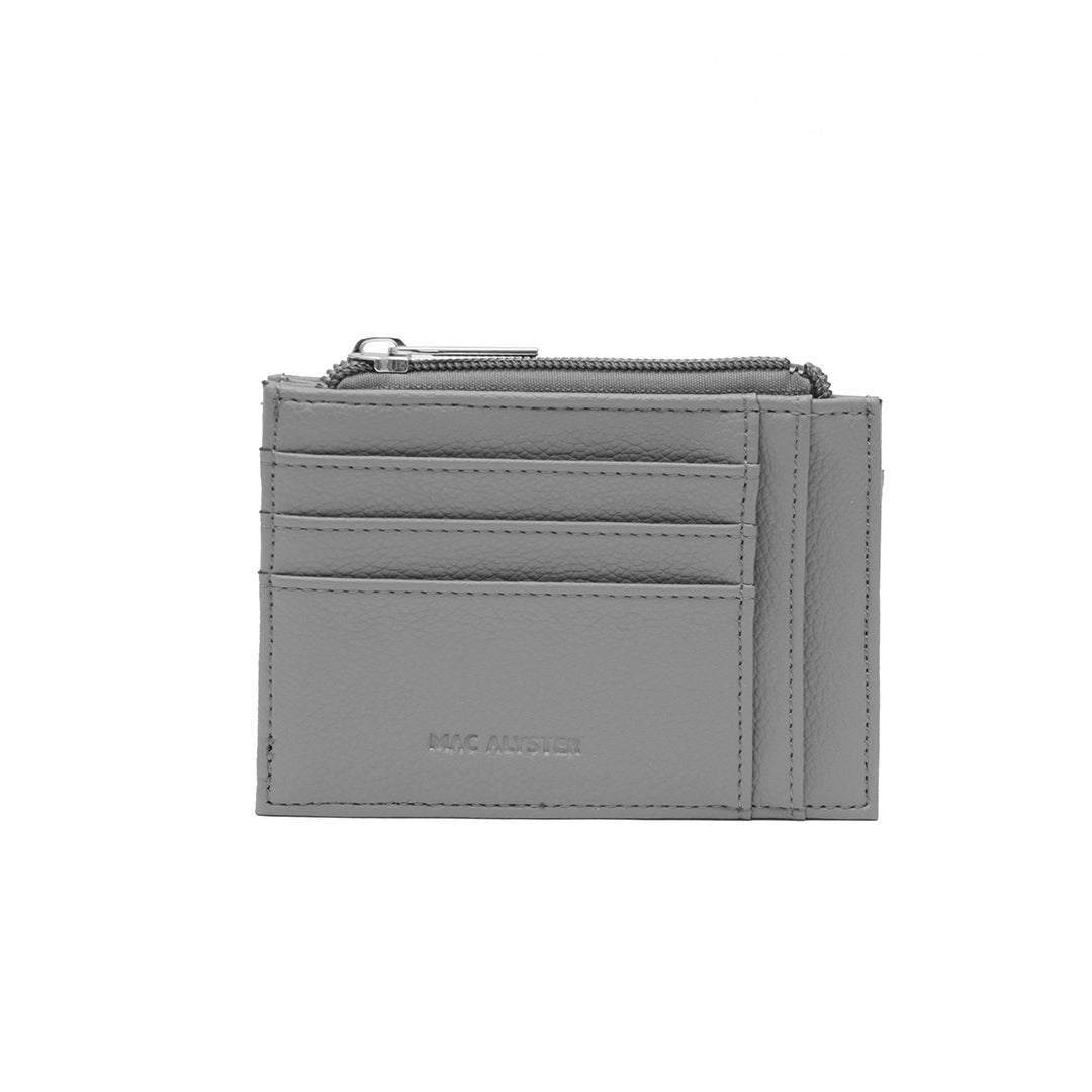 Mac Alyster Petite Maroquinerie porte-cartes Rouge grainé