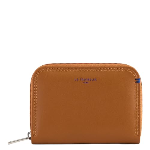 Le Tanneur Martin porte monnaie cuir homme zippé anti-RFID