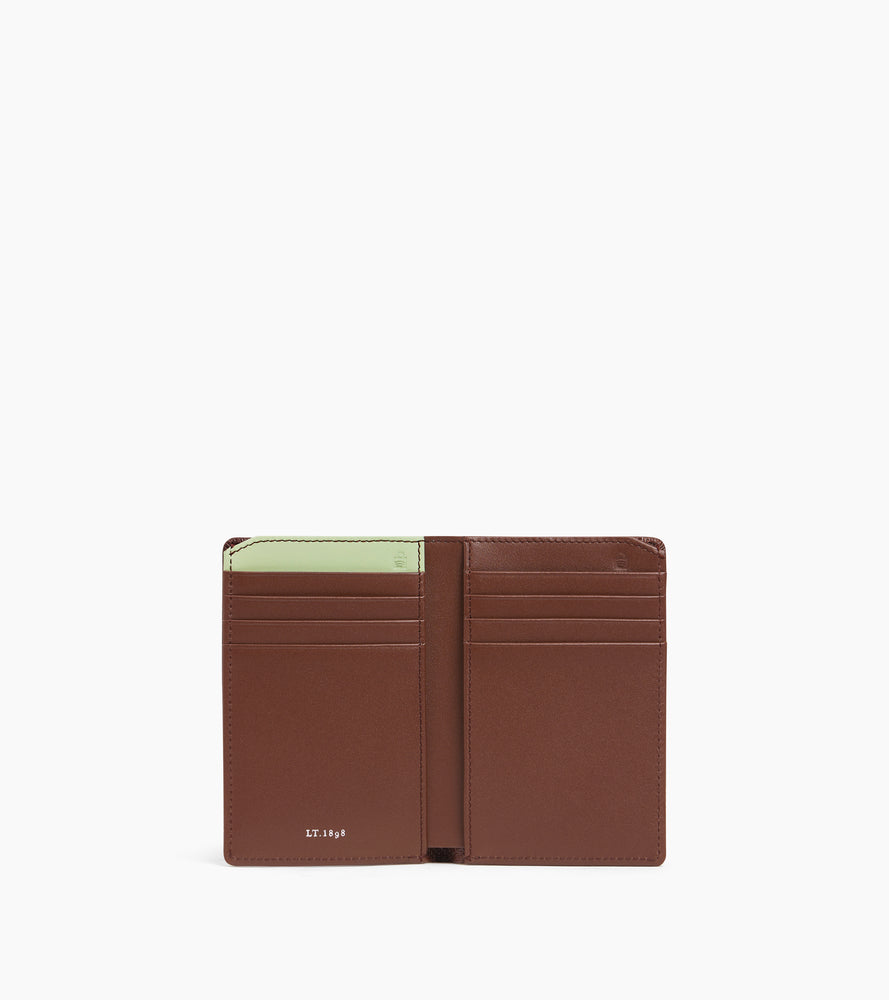 Le Tanneur Emile porte-cartes cuir T vertical RFID