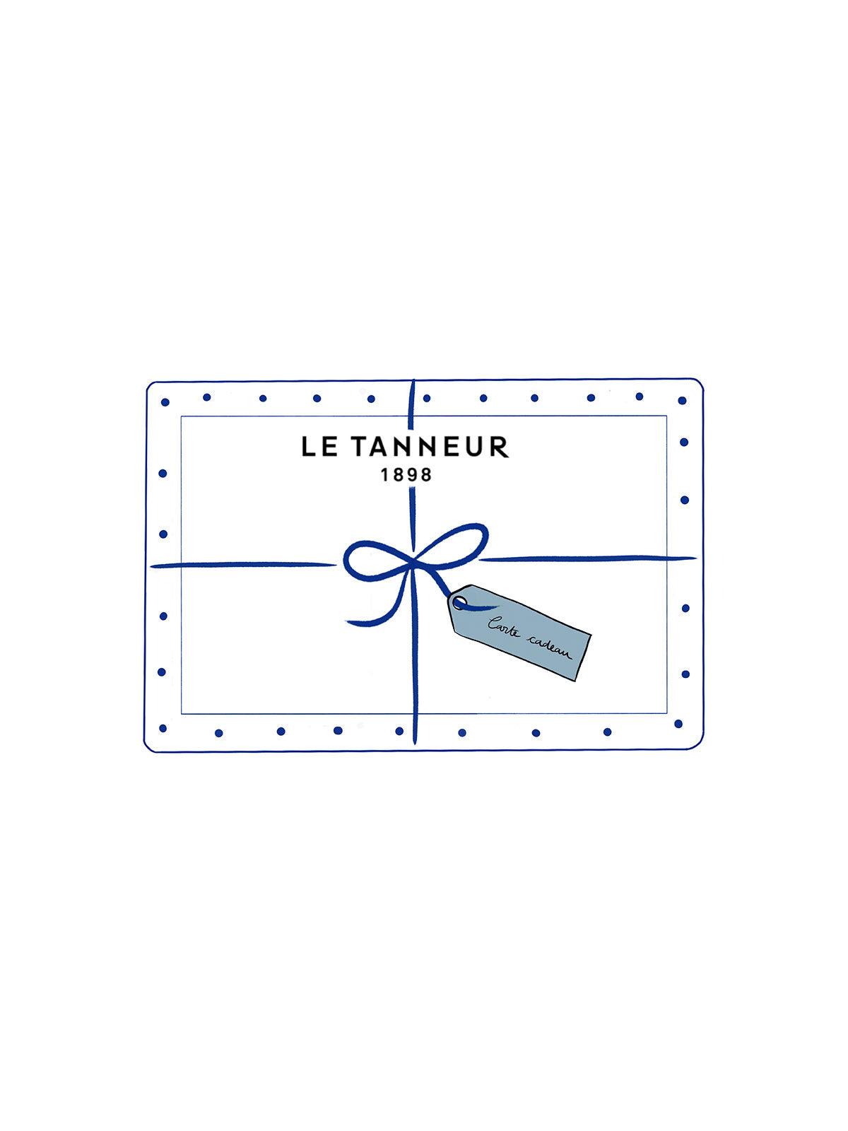 Le Tanneur e-carte cadeau 50 € maroquinerie en ligne