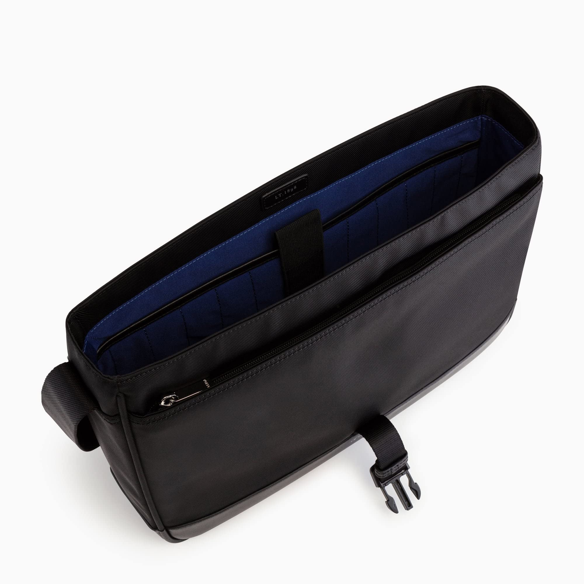 Le Tanneur Gaspard sac bandoulière cuir noir homme