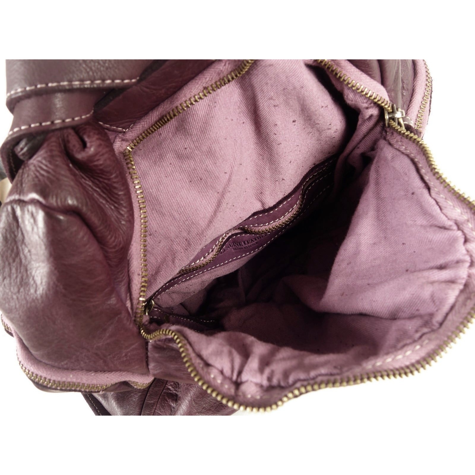 Collection Esprit Cuir Sac à dos Milo sac à dos cuir bordeaux