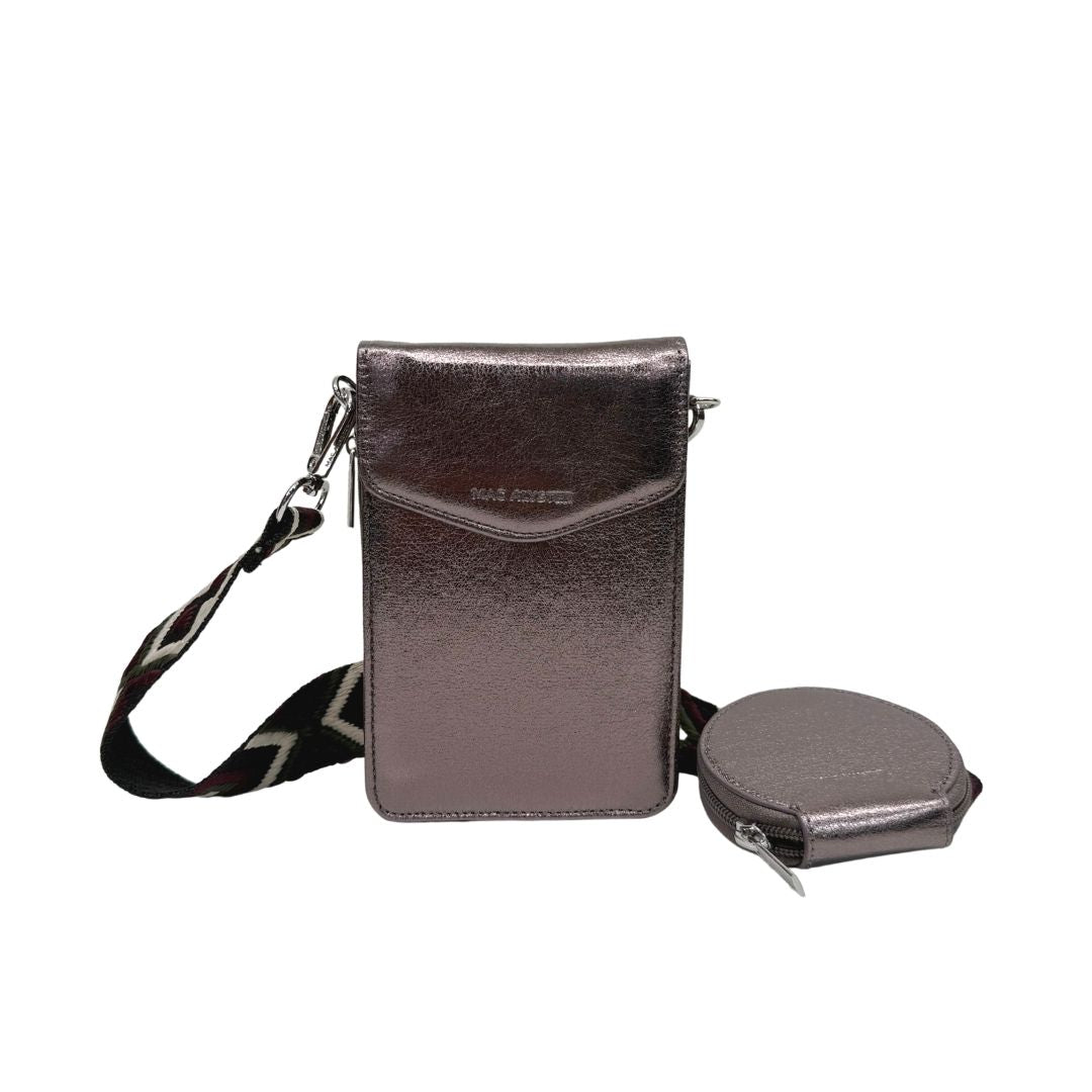 MAC ALYSTER pochette téléphone synthétique Noir