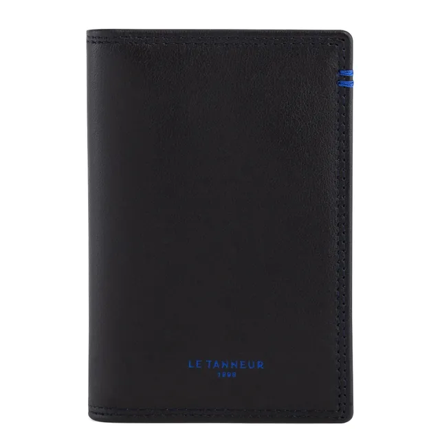 Le Tanneur Martin porte-cartes vertical cuir lisse 6 cartes