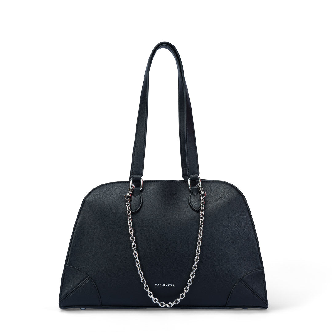 Mac Alyster Milan sac shopping cabas noir 36 cm