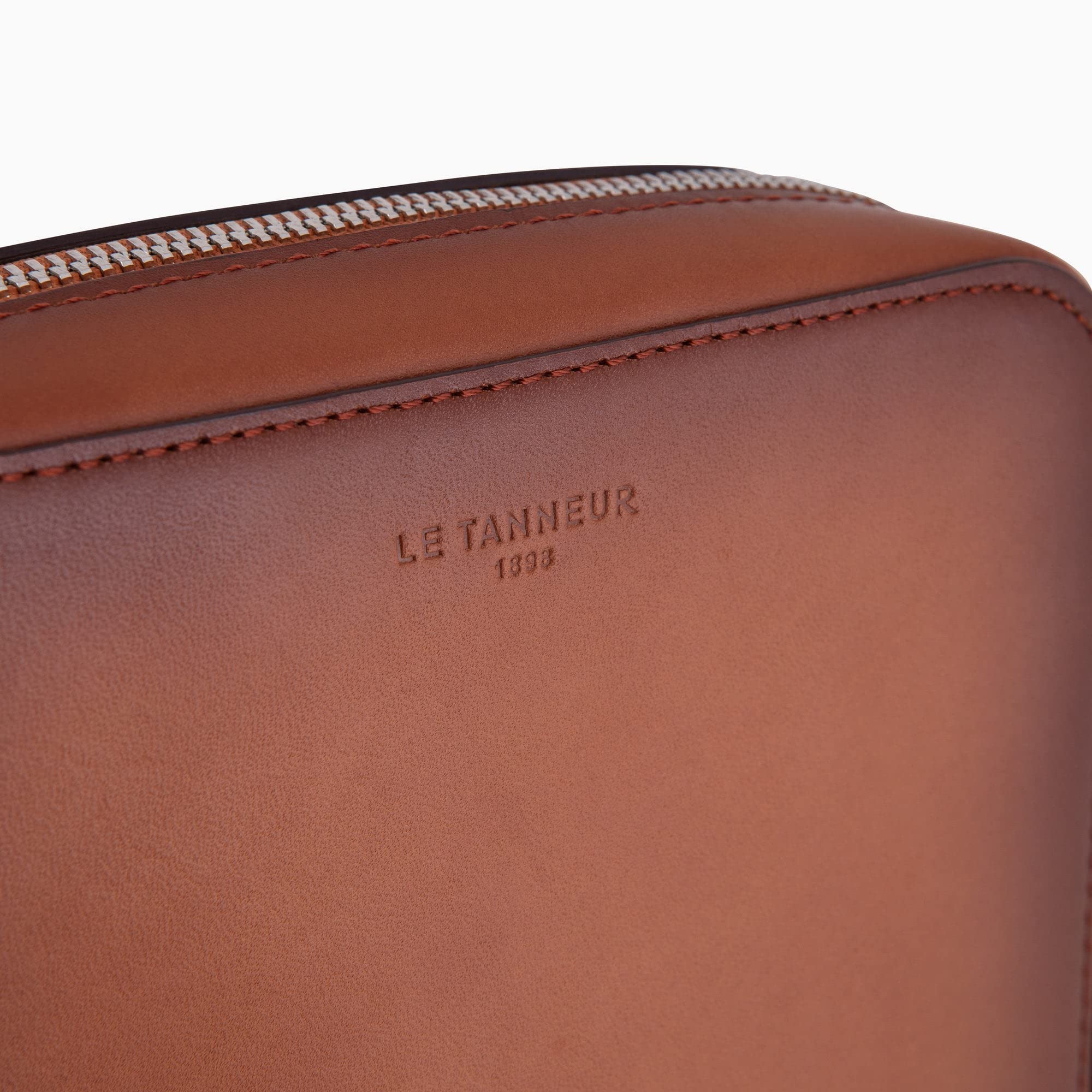 Le Tanneur Albert Sacoche Bandoulière Cuir Petit Format