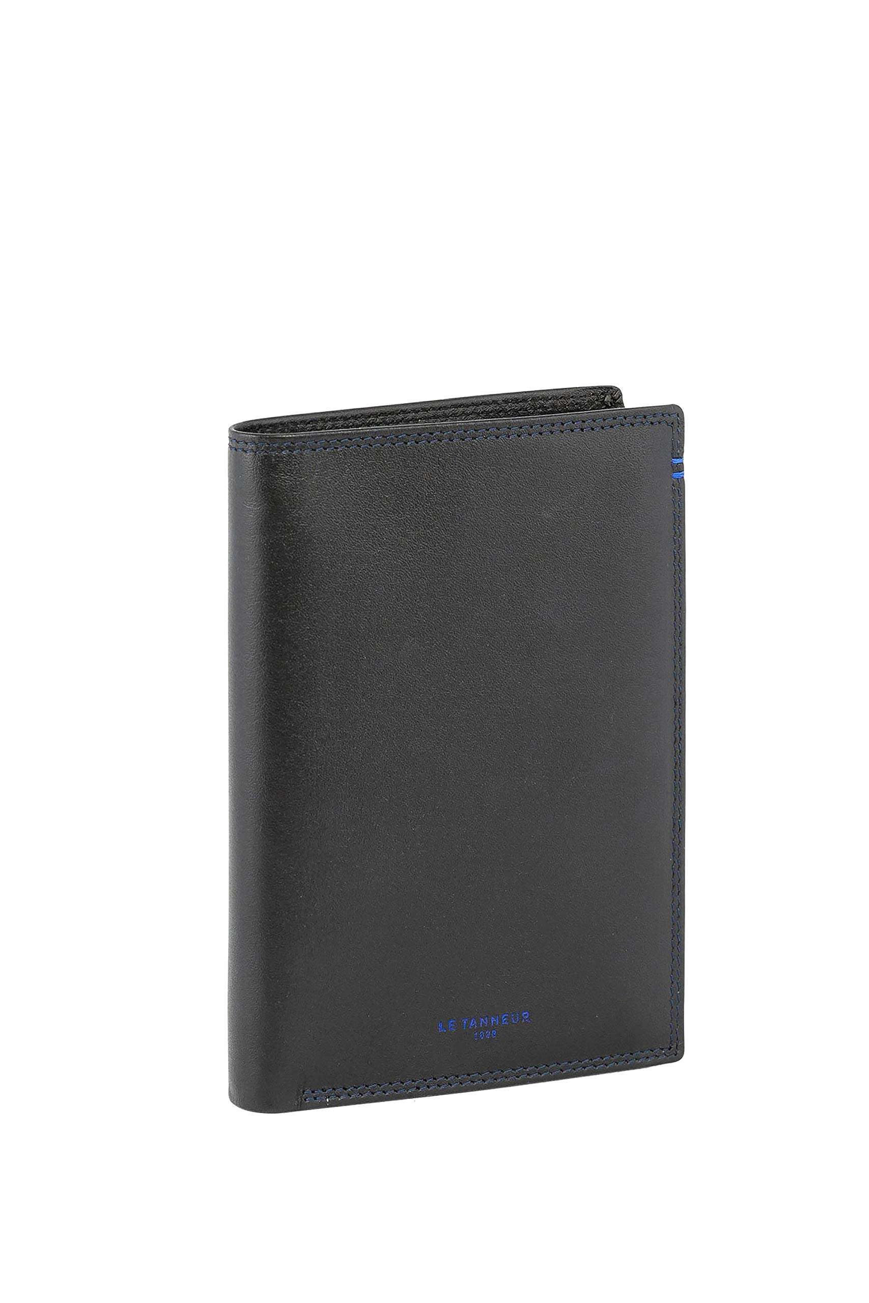 Le Tanneur Grand Portefeuille Vertical Cuir Lisse Homme