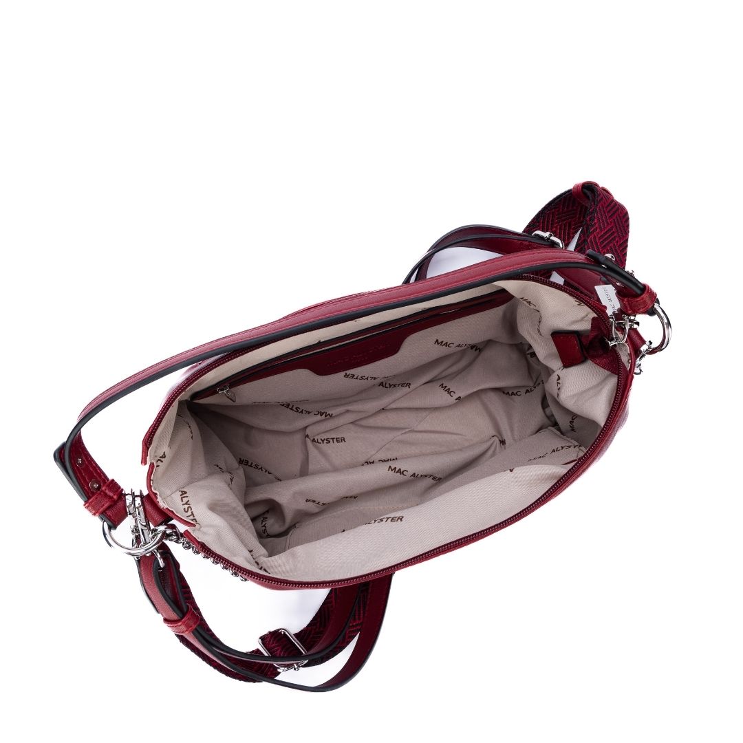 MAC ALYSTER MILAN sac besace synthétique Marron