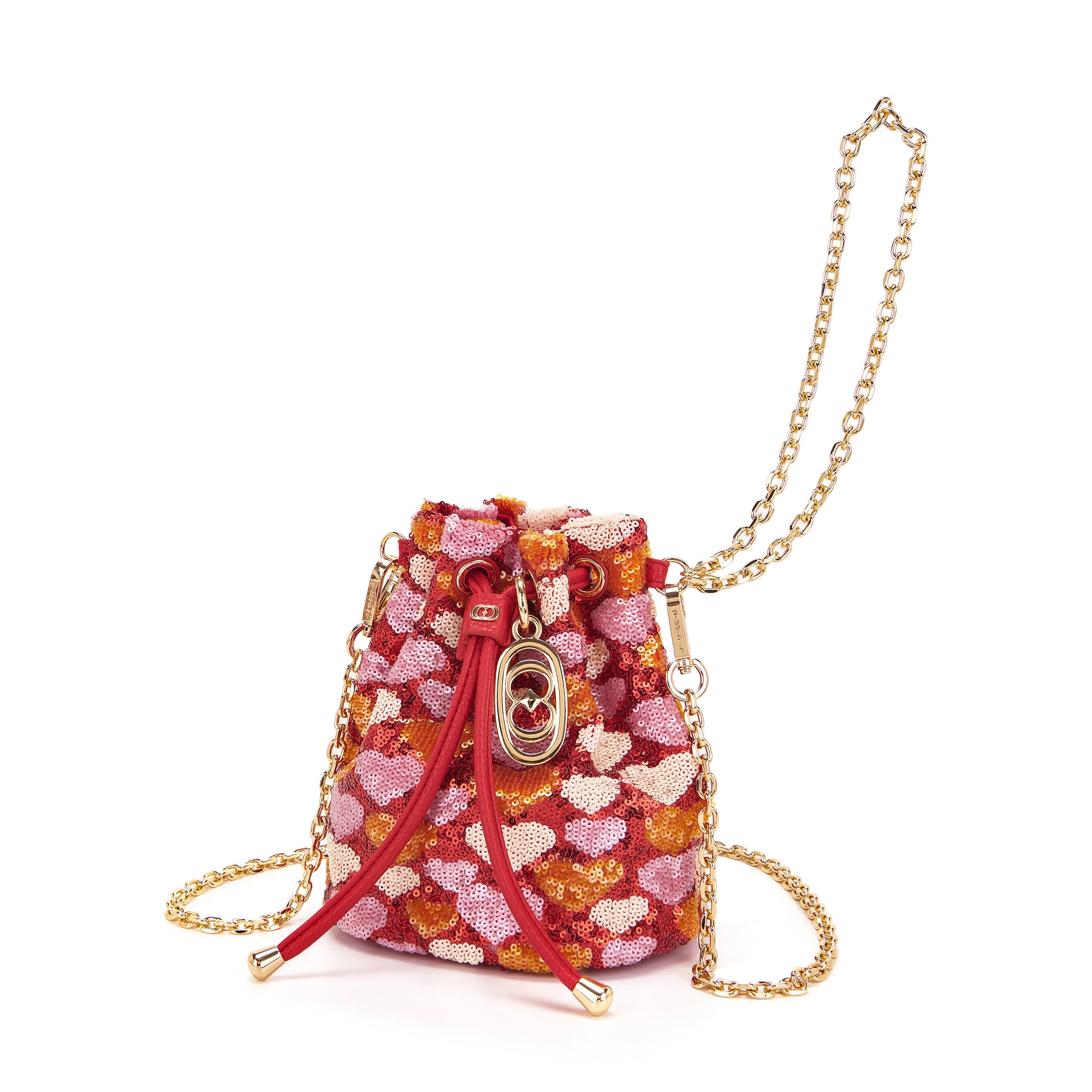 La Carrie Night Edition sac seau rouge paillettes