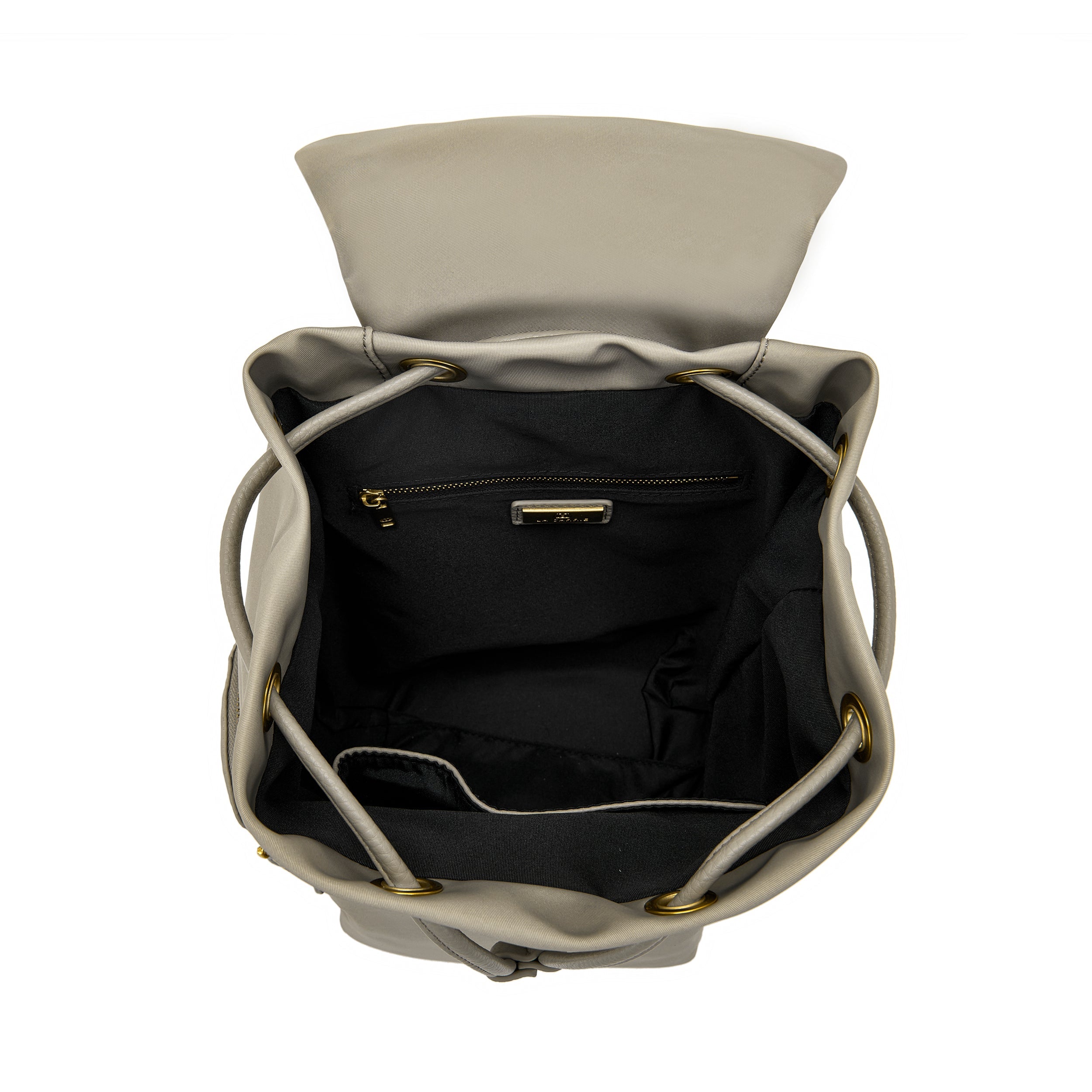 La Carrie Dark Wave sac à dos taupe 27x12x31cm