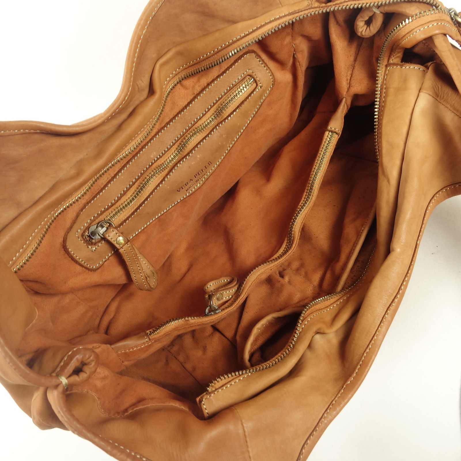 Collection Esprit Cuir MANUE grand sac cuir naturel vintage PC