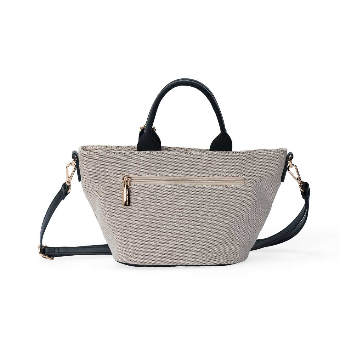 Mac Alyster Miss Bohème Lin petit sac à main Doré 36x12x20 cm