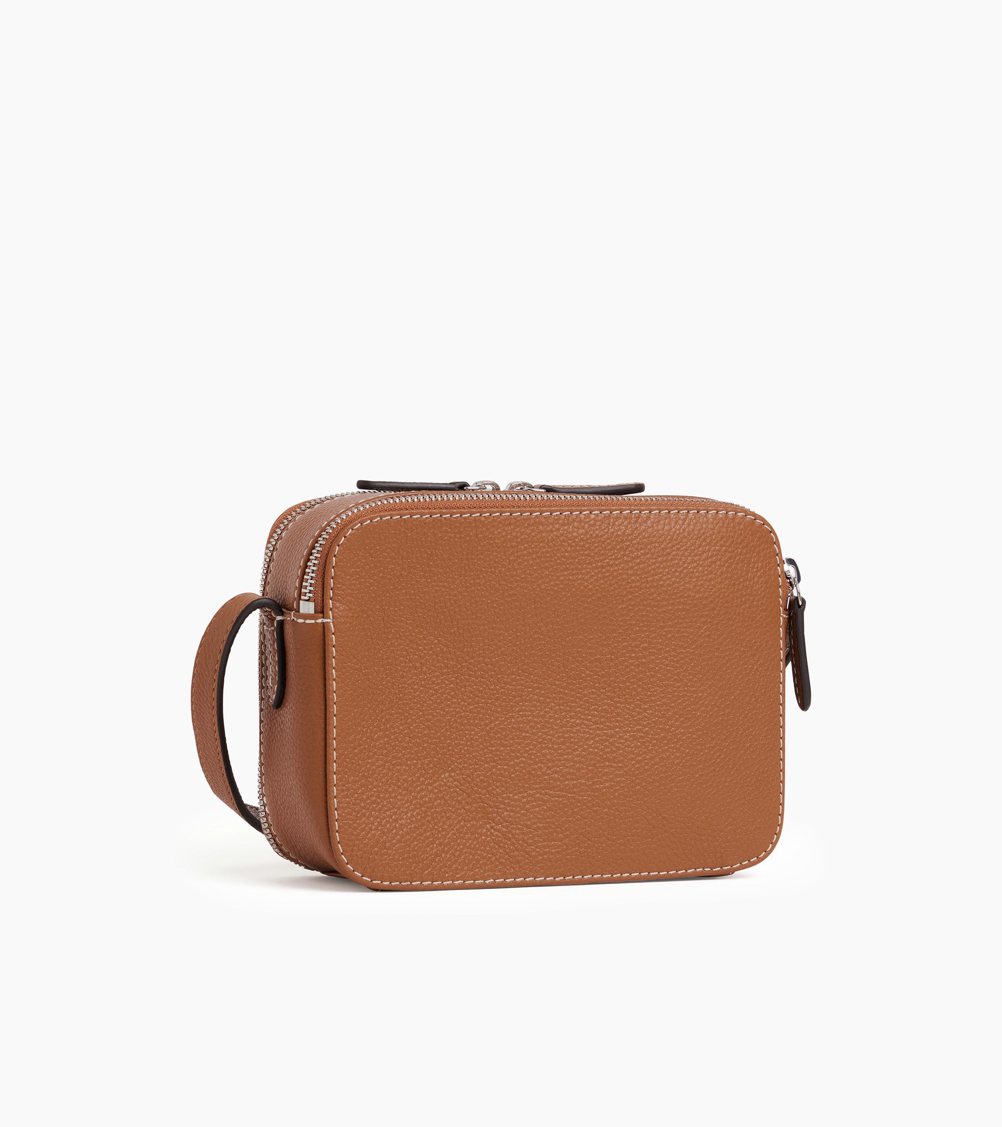 Le Tanneur Sophie petit sac bandoulière cuir marron tan