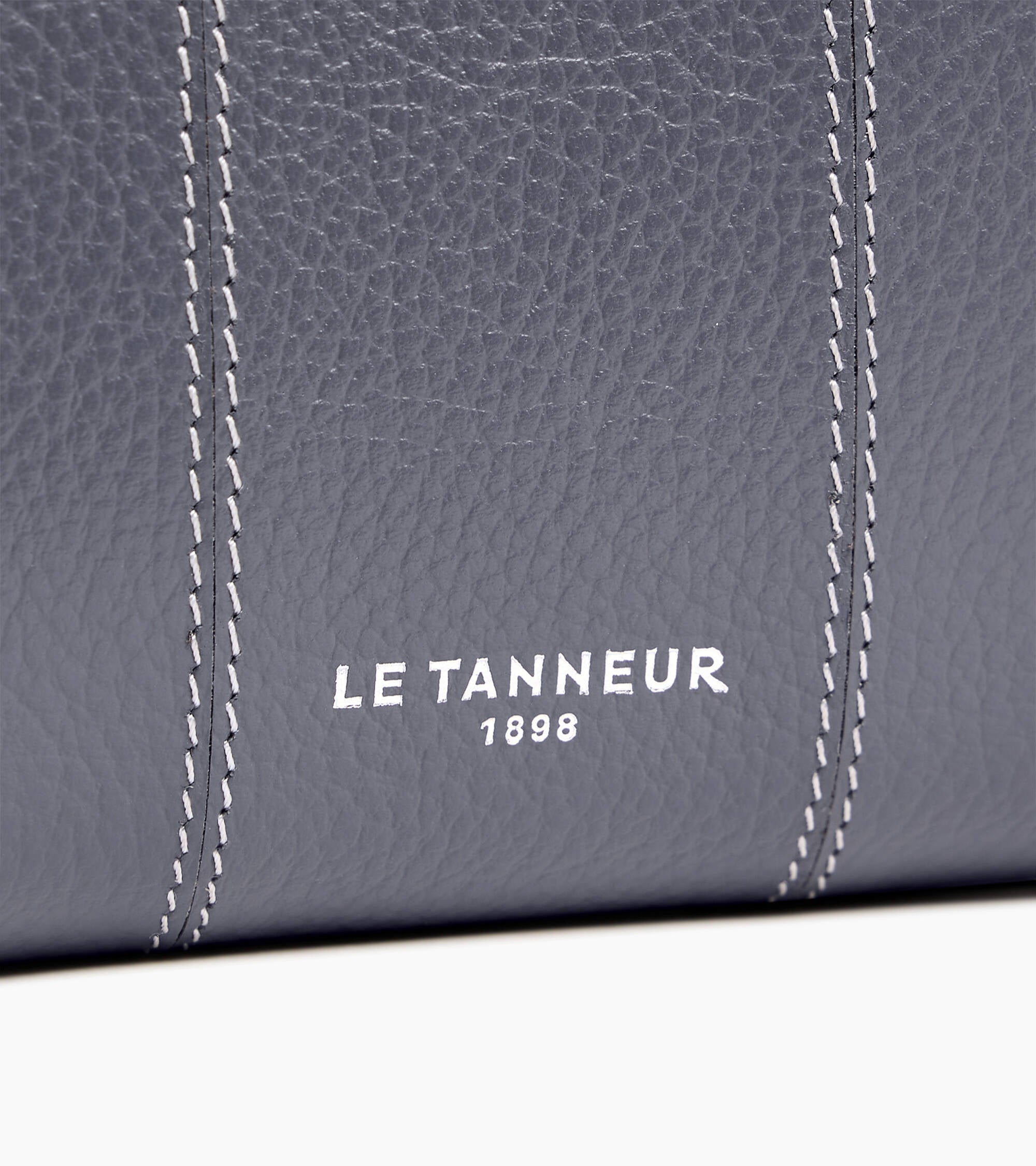 Le Tanneur Marguerite Petit Portefeuille Cuir Steel Blue