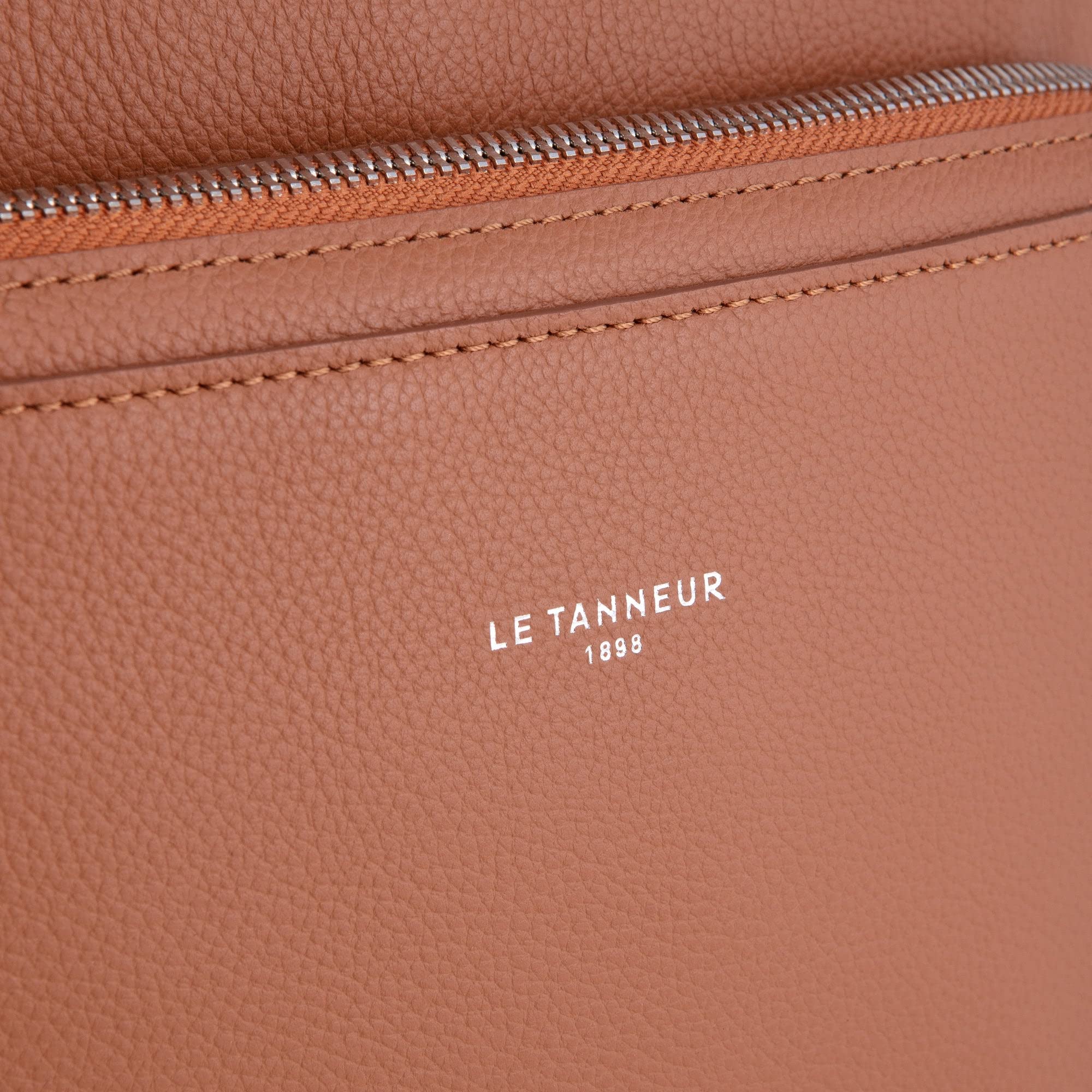 Le Tanneur Emile sac à dos cuir grainé 14 pouces 30x39