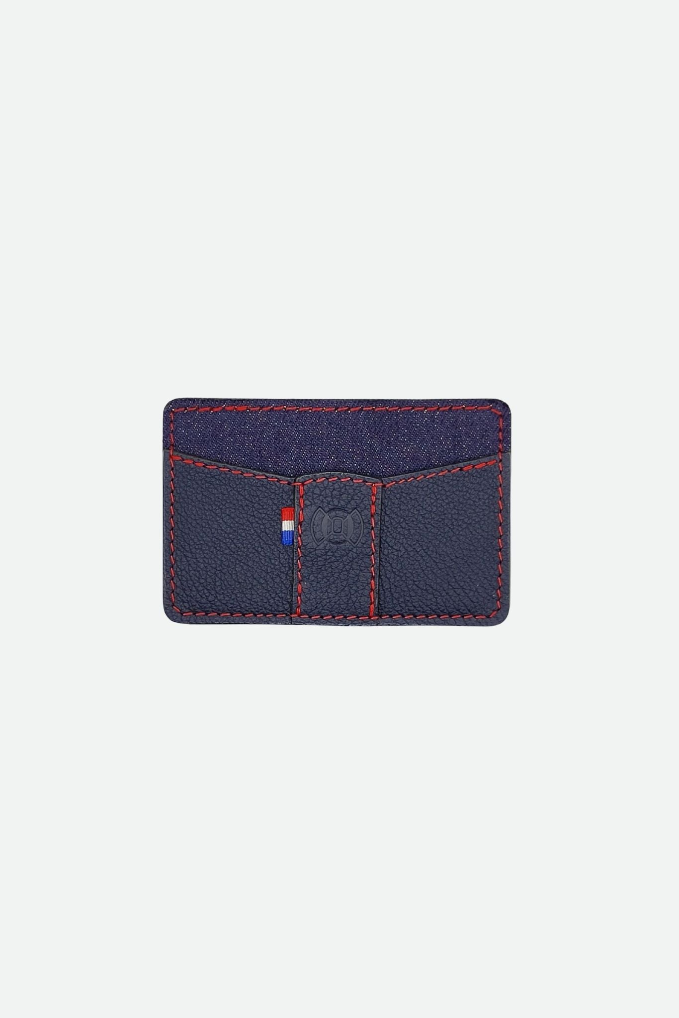 Nodie's Marius Marine Grainé Porte-Cartes Cuir Homme