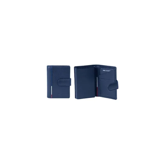 MAC ALYSTER FLEURON Mini porte-cartes 4/6CC noir