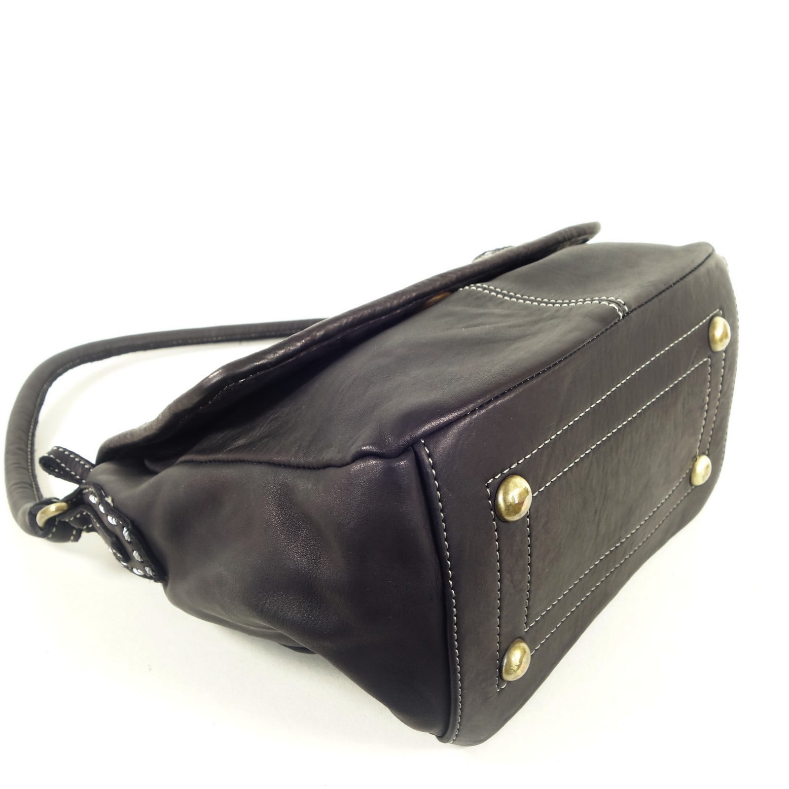 Esprit Cuir Lara besace cuir noir bohème