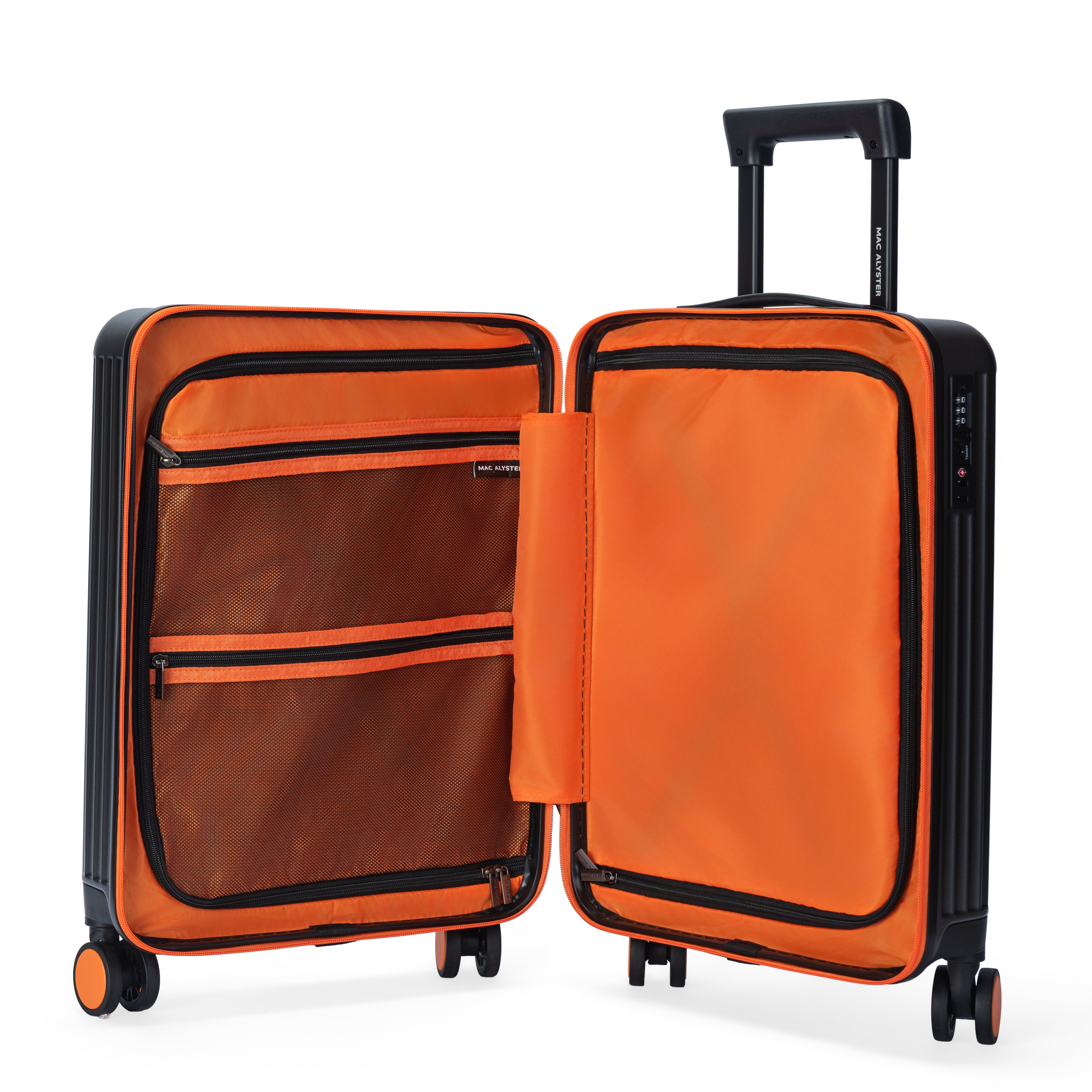 MAC ALYSTER Bloom valise S cabine Noir 54 cm polycarbonate