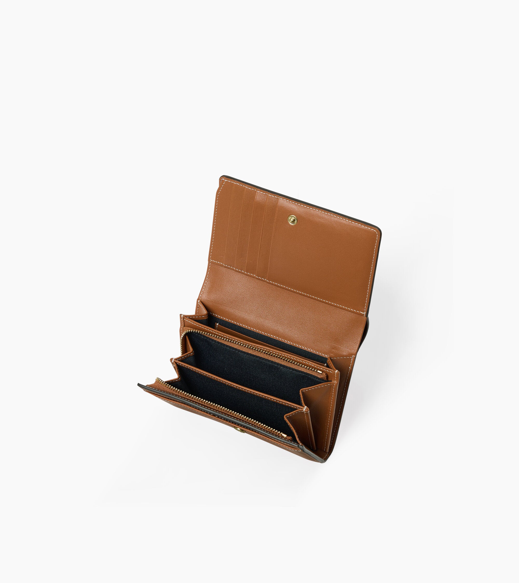 Le Tanneur Louison portefeuille cuir lisse marron