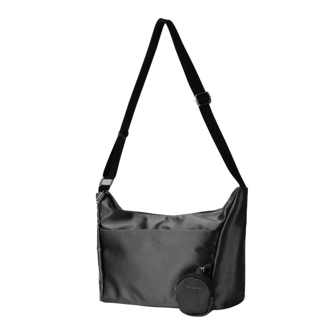MAC ALYSTER Studio Passion sac trotteur nylon bleu métallisé