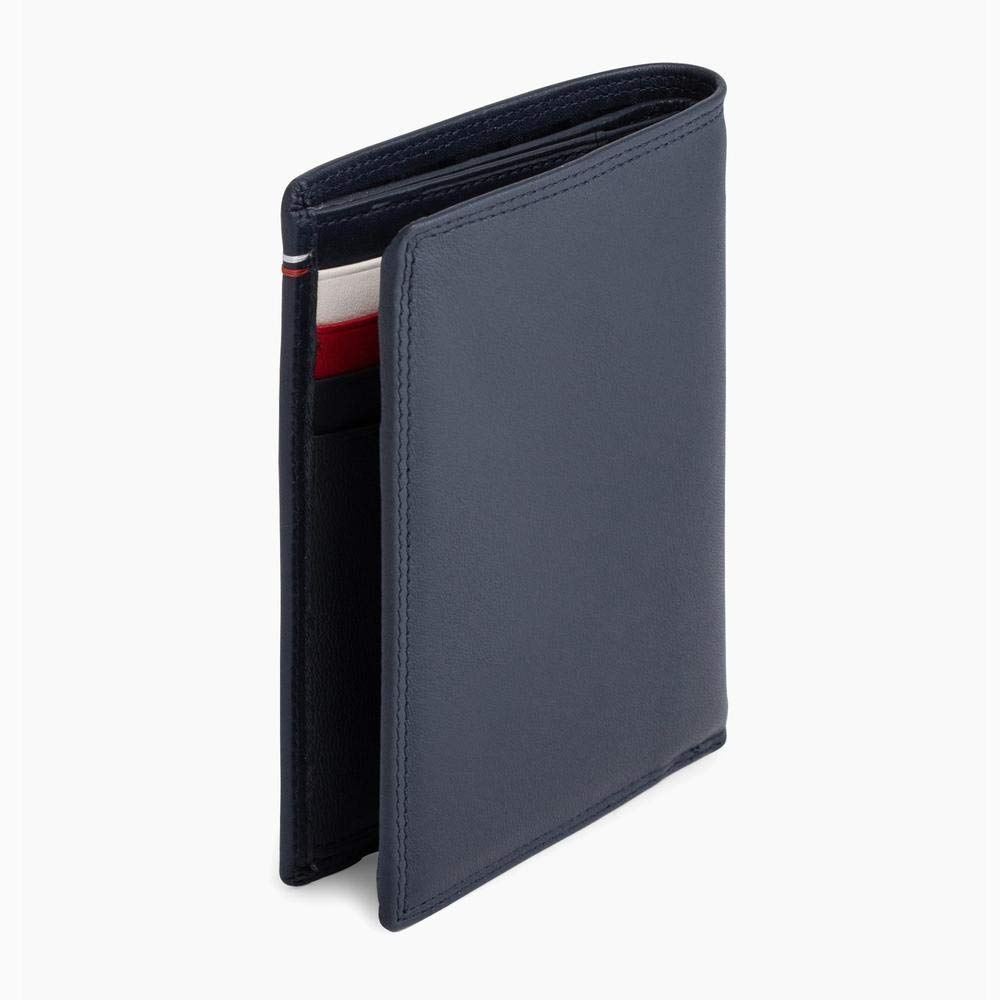 Le Tanneur Martin portefeuille vertical zippé cuir lisse