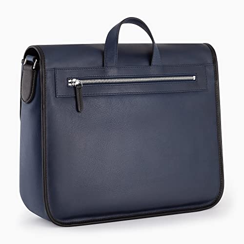Le Tanneur Gabriel sac bandoulière cuir 13 pouces