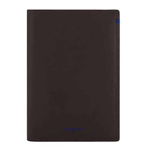 Le Tanneur Martin porte-cartes cuir lisse homme anti-RFID