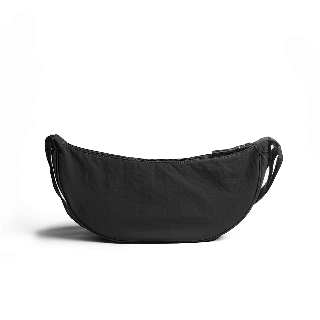 Mac Alyster Plume sac banane Noir cuir synthétique 40 cm